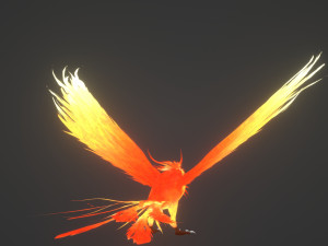 Anime Phoenix 3Dモデル