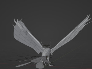 Anime Phoenix 3Dモデル