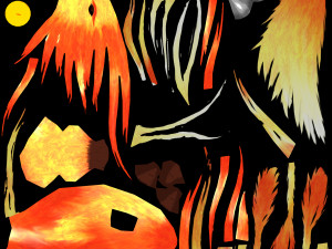 Anime Phoenix 3Dモデル