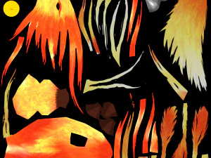 Anime Phoenix 3D Model