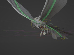 Anime Phoenix 3Dモデル
