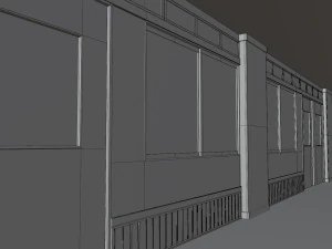 Anime Corridor 3D Model