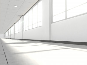 Anime Corridor Modelo 3D
