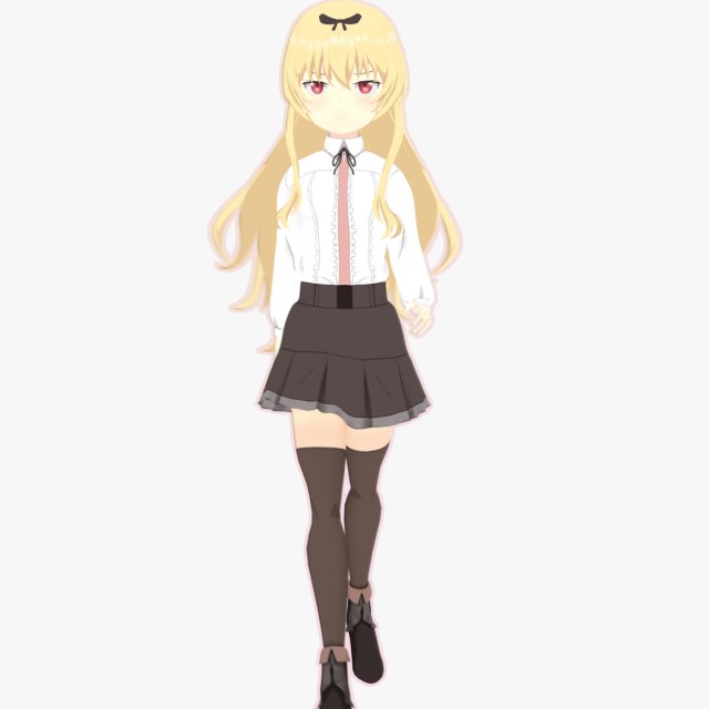 Yue - Arifureta Modèle 3D .c4d .max .obj .3ds .fbx .stl .blend 