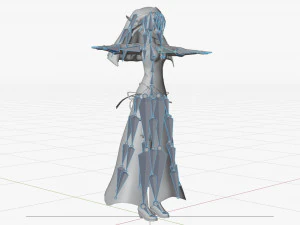 Honjou Nia Date a live 3D Model