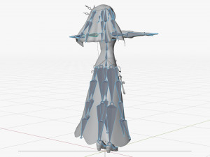 Honjou Nia Date a live Modelo 3D