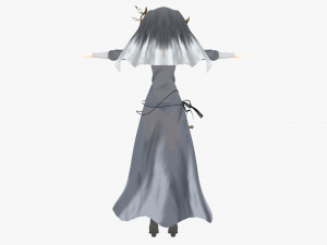 Honjou Nia Date a live Modelo 3D