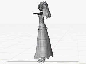 Honjou Nia Date a live 3D Model