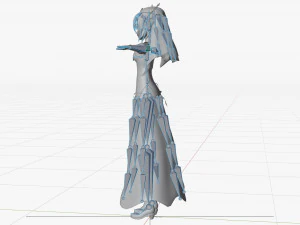 Honjou Nia Date a live 3D Model