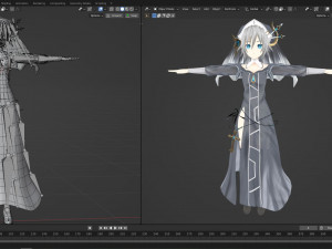 Honjou Nia Date a live Modelo 3D