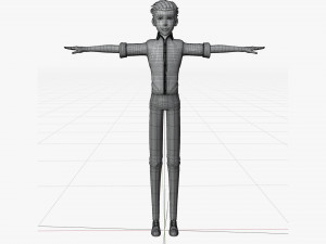 Male Characters Modelo 3D