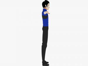 Male Characters Modelo 3D
