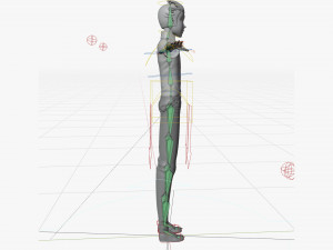 Male Characters Modelo 3D