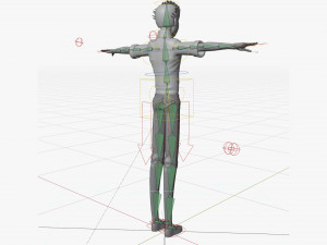Male Characters Modelo 3D