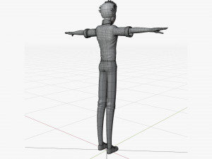 Male Characters Modelo 3D