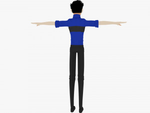 Male Characters Modelo 3D