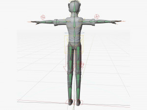 Male Characters Modelo 3D