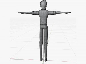 Male Characters Modelo 3D