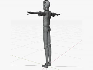 Male Characters 3D Model