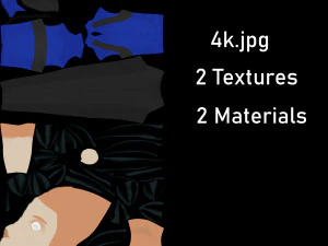 Male Characters 3D Model