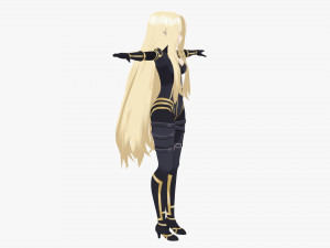 Alpha - The Eminence in Shadow 3D Model