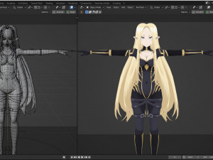 Alpha - The Eminence in Shadow 3D Model