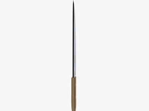Cartoon kitchen knife 3D Model