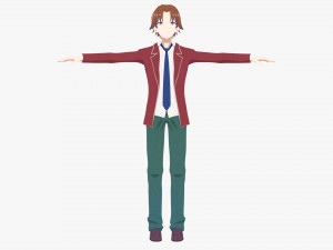 Kiyotaka Ayanokoji - Classroom of the Elite 3D Model