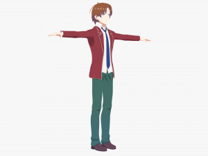 Kiyotaka Ayanokoji - Classroom of the Elite 3D Model