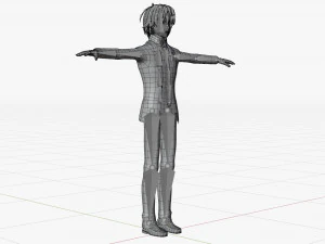 Kiyotaka Ayanokoji - Classroom of the Elite 3D Model