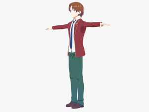 Kiyotaka Ayanokoji - Classroom of the Elite 3D Model