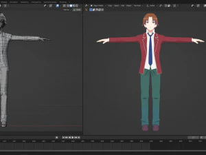 Kiyotaka Ayanokoji - Classroom of the Elite 3D Model