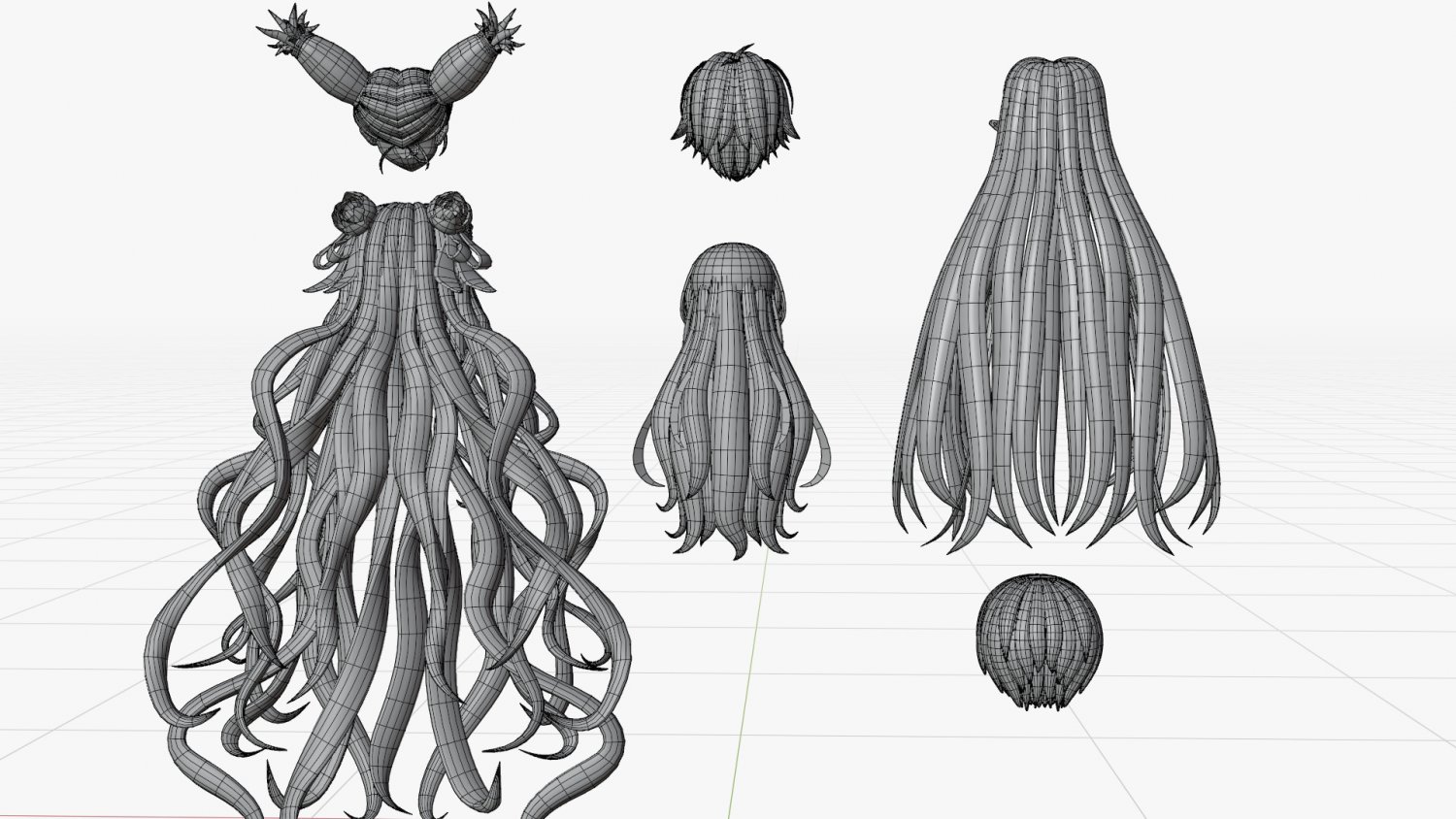 42,440 Anime Hair Images, Stock Photos, 3D objects, & Vectors