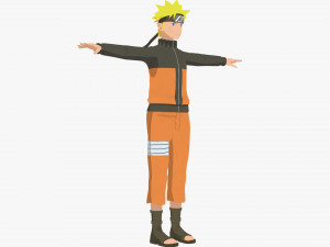 Naruto Shippuden Model 3D