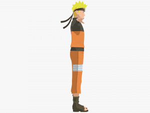 Naruto Shippuden Model 3D