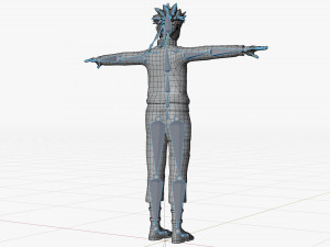 Naruto Shippuden Model 3D