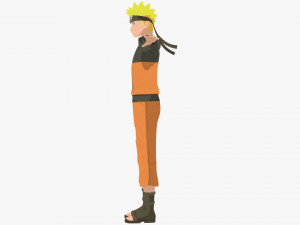 Naruto Shippuden Model 3D