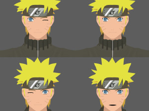 Naruto Shippuden Model 3D