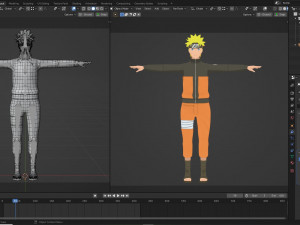 Naruto Shippuden Model 3D