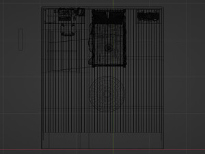CARTOON BEDROOM 002 3D Model