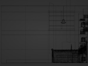 CARTOON BEDROOM 002 3D Model
