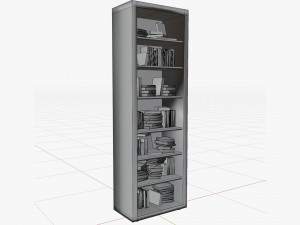 Cartoon Wardrobe closet 3D Model