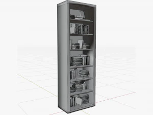 Cartoon Wardrobe closet 3D Model