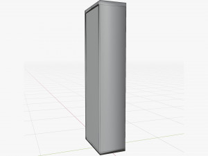Cartoon Wardrobe closet 3D Model