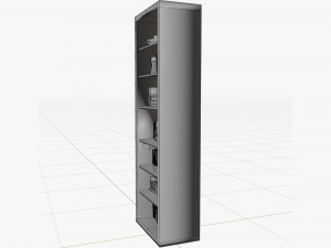 Cartoon Wardrobe closet 3D Model