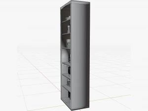 Cartoon Wardrobe closet 3D Model