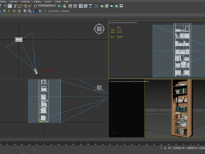 Cartoon Wardrobe closet 3D Model