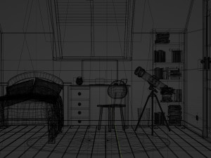 卡通房003 3D 模型