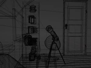 卡通房003 3D 模型