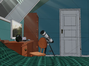 卡通房003 3D 模型